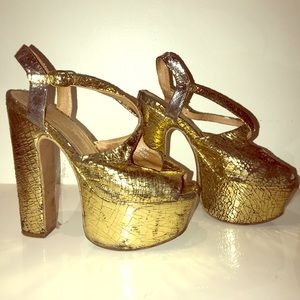 Jeffrey campbell wedges - size 7.5